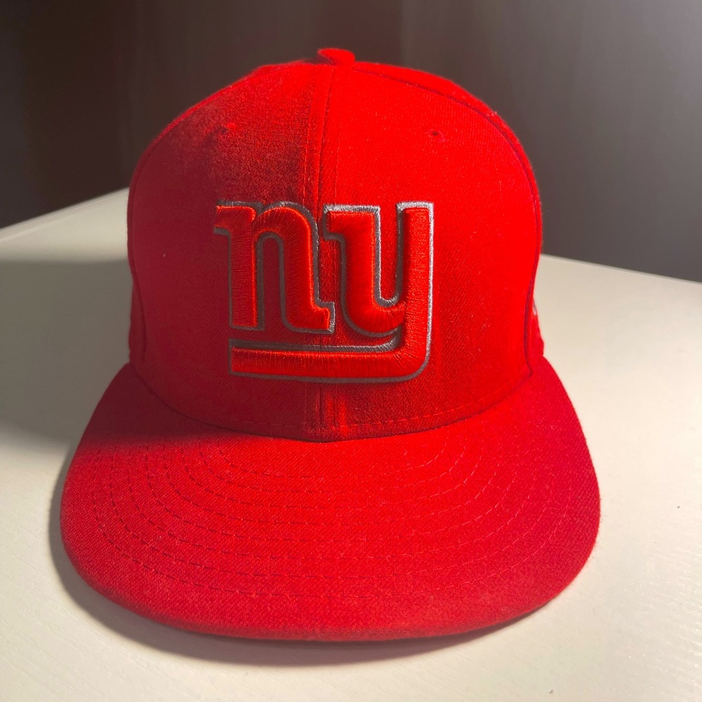 NEW YORK GIANTS Scarlet Basic 59FIFTY Fitted